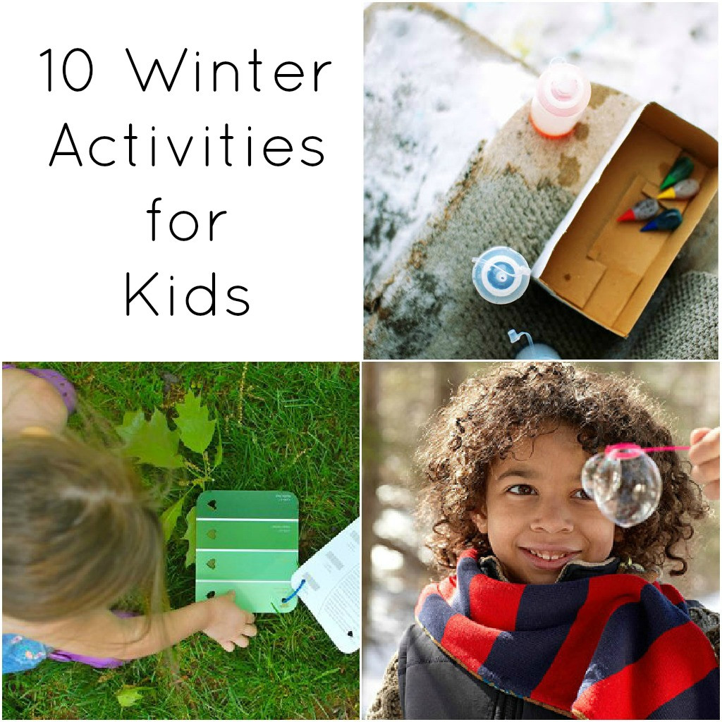 Winter Projects For Kids
 Good Parenting Resources