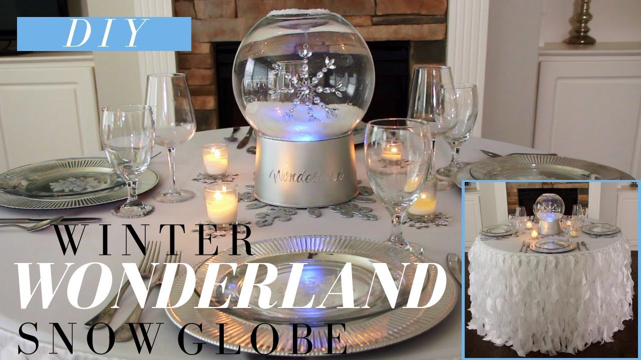 Winter Room Decorations DIY
 DIY Winter Wonderland Decor