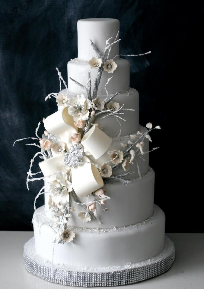 Winter Wonderland Wedding Cakes
 Winter Wedding Cakes We Love