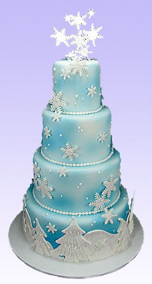 Winter Wonderland Wedding Cakes
 71 best Winter Wonderland Quinceanera images on Pinterest
