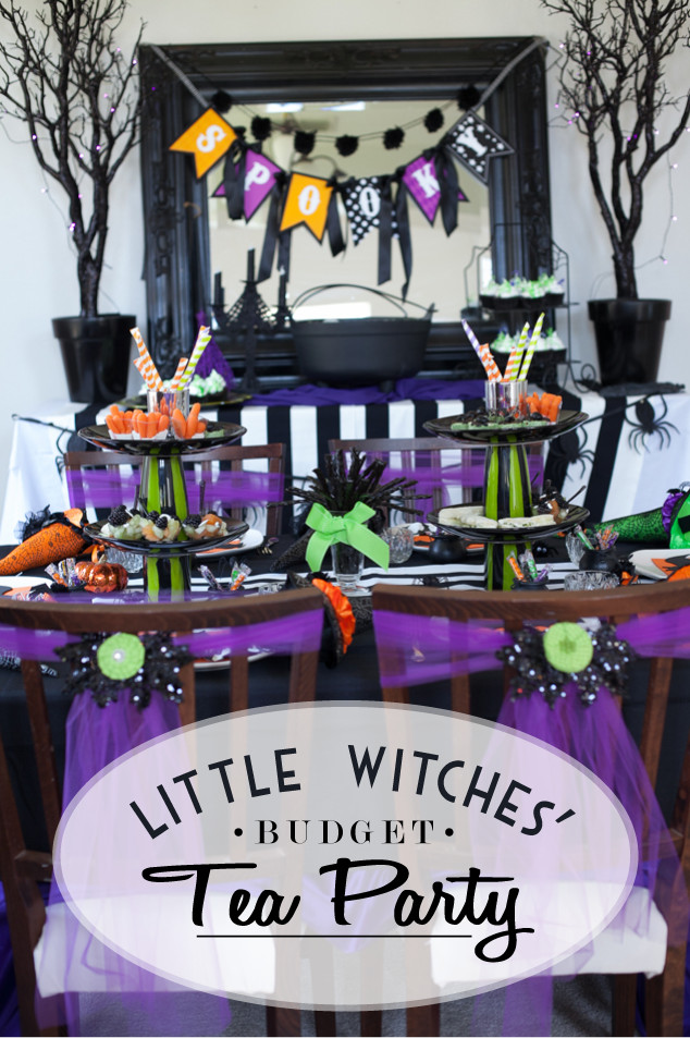 Witches Tea Party Ideas
 Little Witch s Tea Party on a Bud A Bewitching
