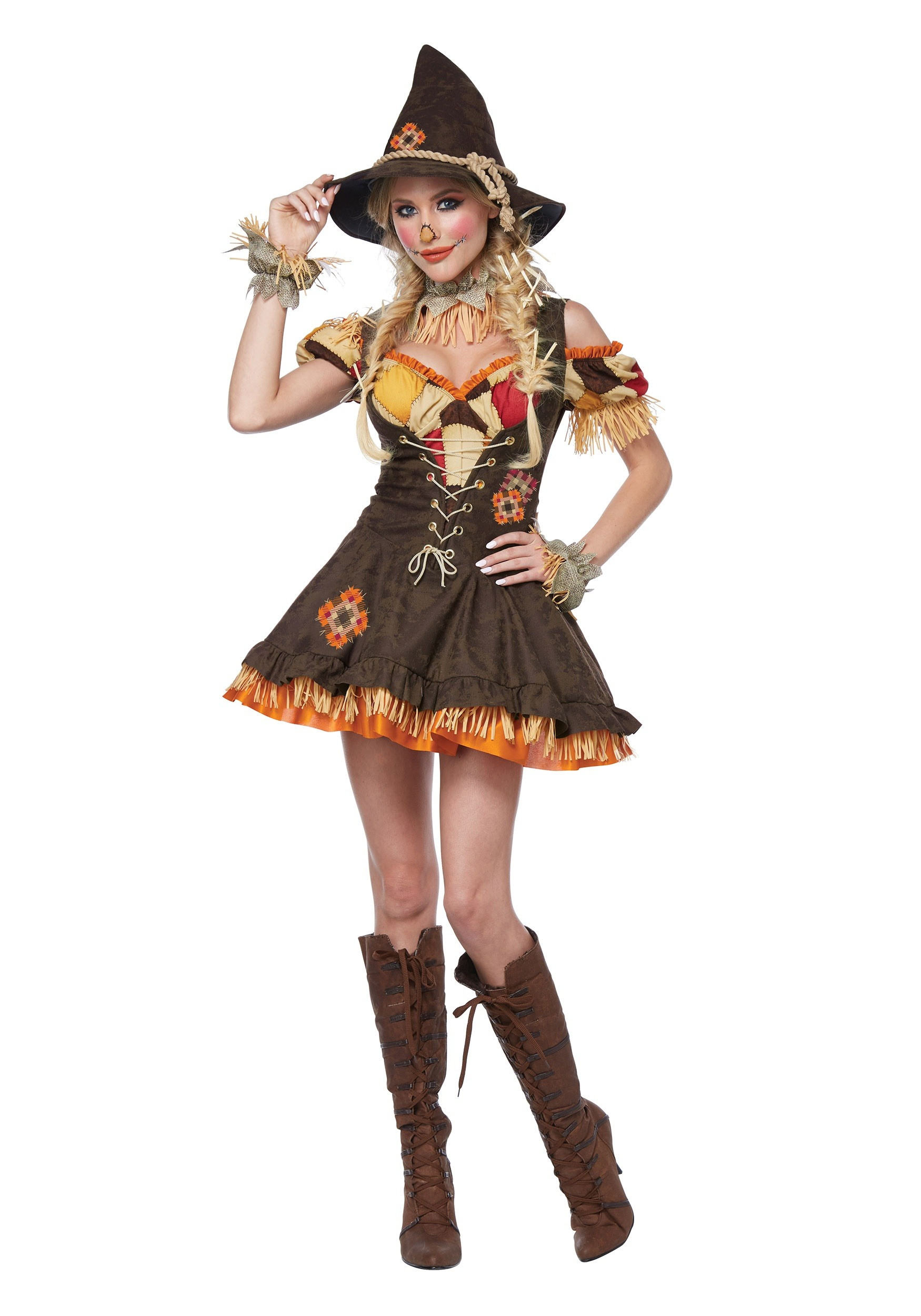 Women DIY Costumes
 Sassy Scarecrow Costume for Women
