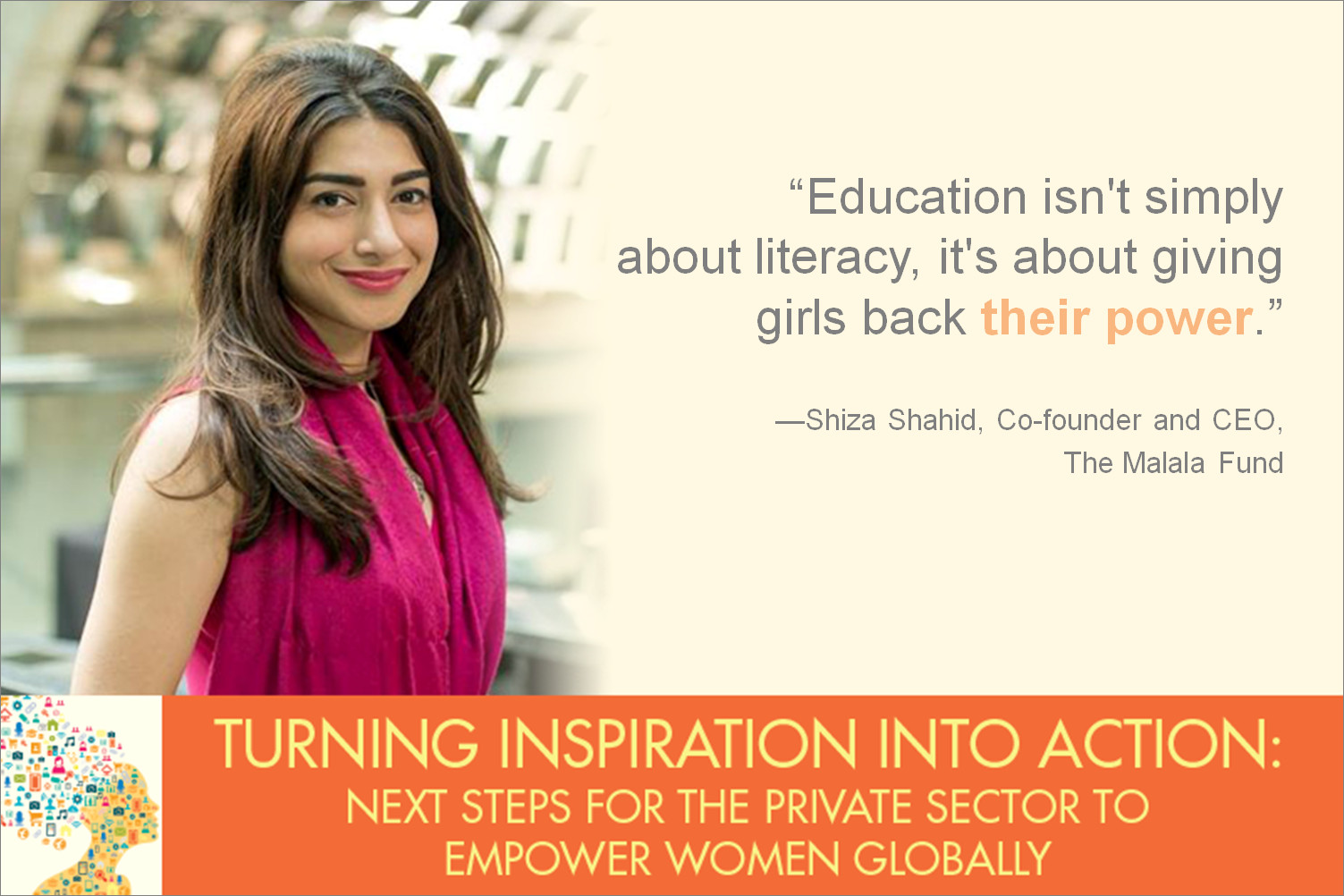 Women Education Quotes
 5 Quotes From Women Who Are Changing the World