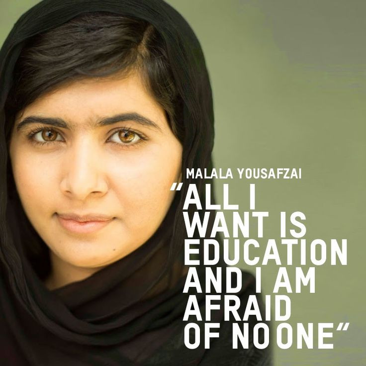 Women Education Quotes
 malala quotes Google Search