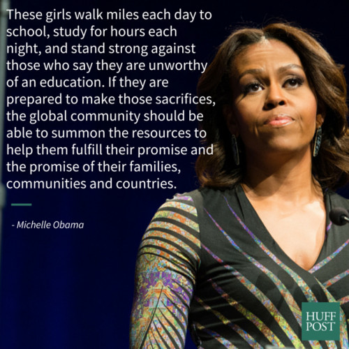 Women Education Quotes
 Michelle Obama Writes Op Ed How Educated Girls Be e