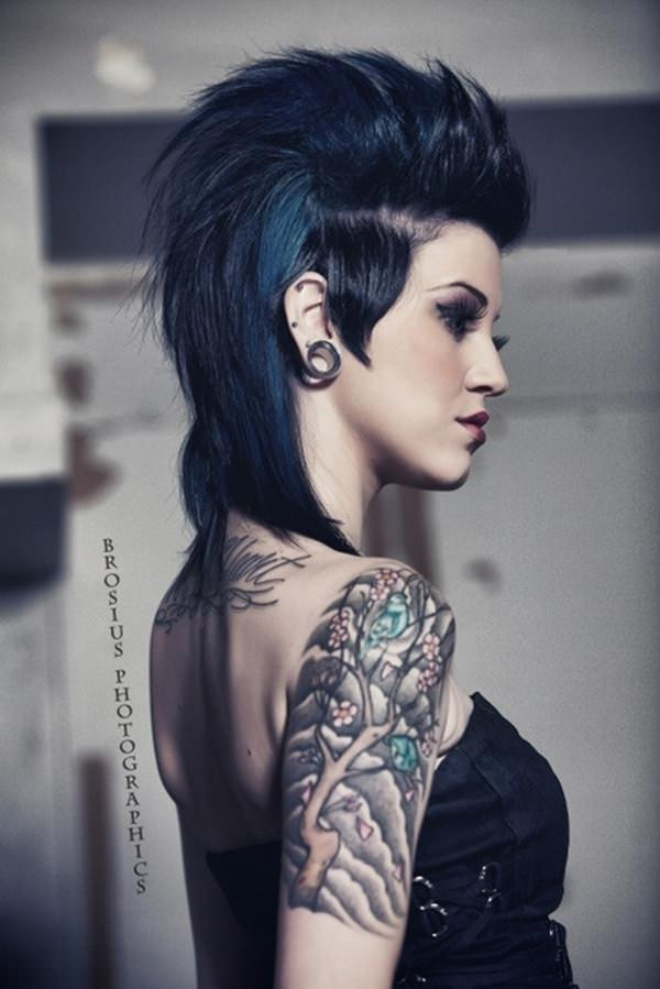 Women Punk Hairstyle
 56 Punk Hairstyles to Help You Stand Out From the Crowd