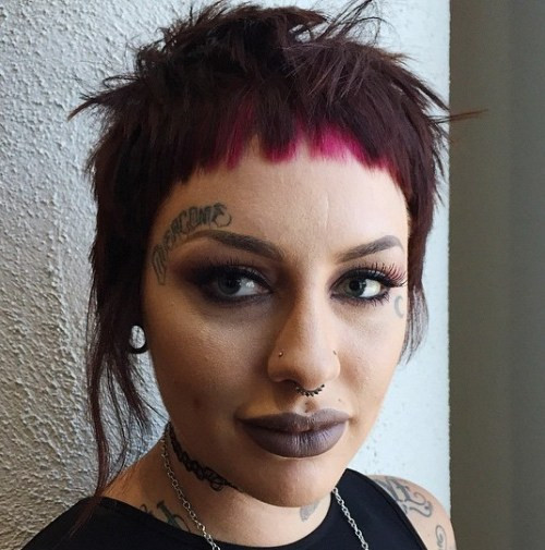 Women Punk Hairstyle
 35 Short Punk Hairstyles to Rock Your Fantasy