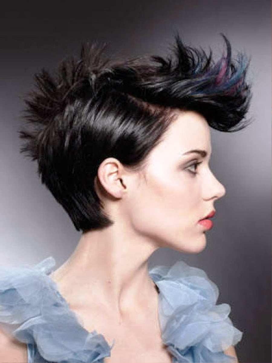 Women Punk Hairstyle
 35 Short Punk Hairstyles To Rock Your Fantasy