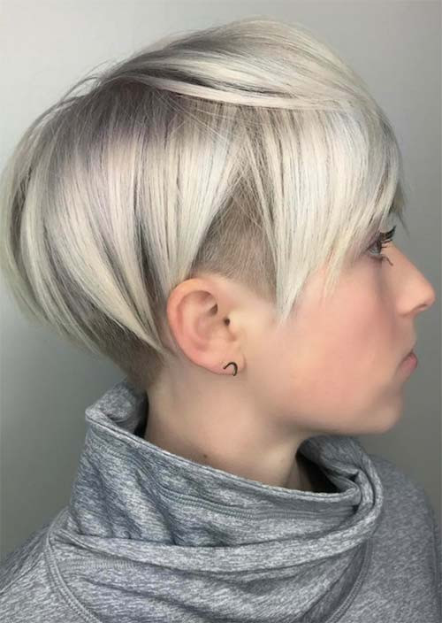 Women Undercut Hairstyle
 51 Edgy and Rad Short Undercut Hairstyles for Women Glowsly