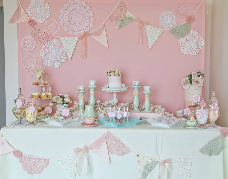 Women'S Tea Party Ideas
 A Stunning Doily Tea Party by Kiss With Style Anders