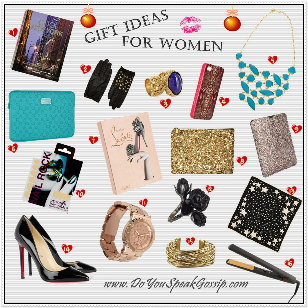 Womens Birthday Gift Ideas
 Gift ideas for women Do You Speak Gossip Do You Speak