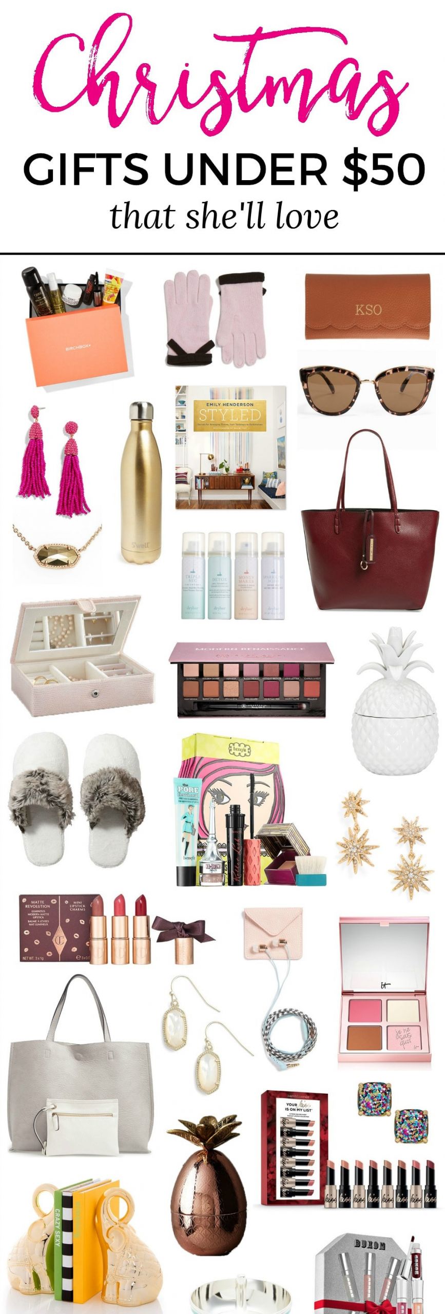 Womens Birthday Gift Ideas
 The Best Christmas Gift Ideas for Women under $50