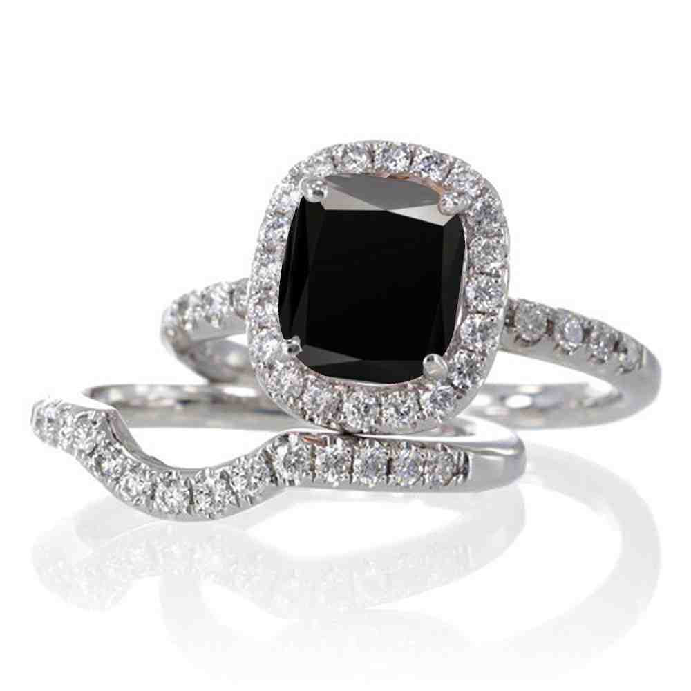 Womens Black Wedding Ring Sets
 Black Diamond Wedding Ring Sets For Women Wedding and