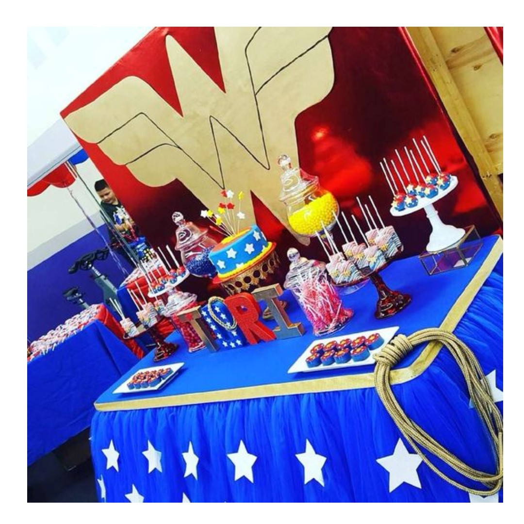 Wonder Woman Birthday Party Supplies
 WONDER WOMAN Themed Birthday Party Party Supplies Pls