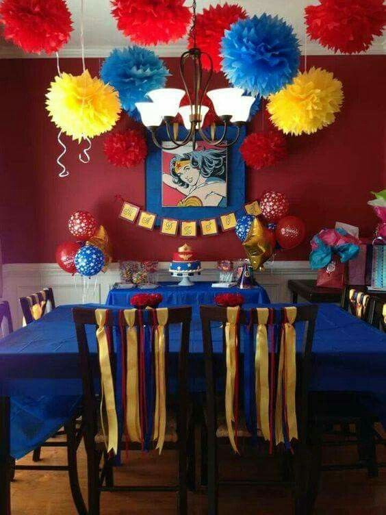 Wonder Woman Birthday Party Supplies
 48 best Wonder Woman Party Ideas images on Pinterest