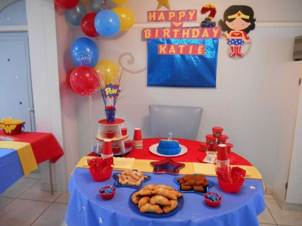 Wonder Woman Birthday Party Supplies
 Wonder Woman Party Theme Ideas