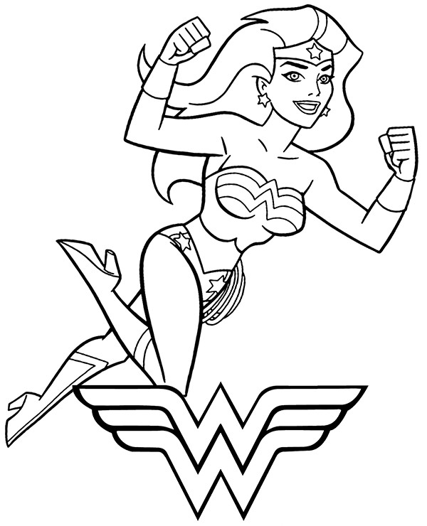 Wonder Woman Printable Coloring Pages
 Topcoloringpages