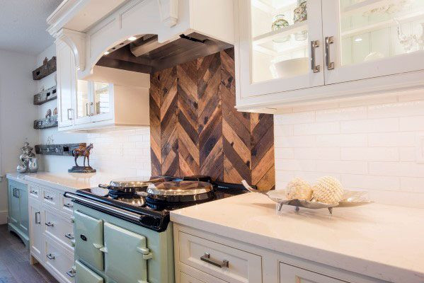 Wood Backsplash Kitchen
 Top 60 Best Wood Backsplash Ideas Wooden Kitchen Wall