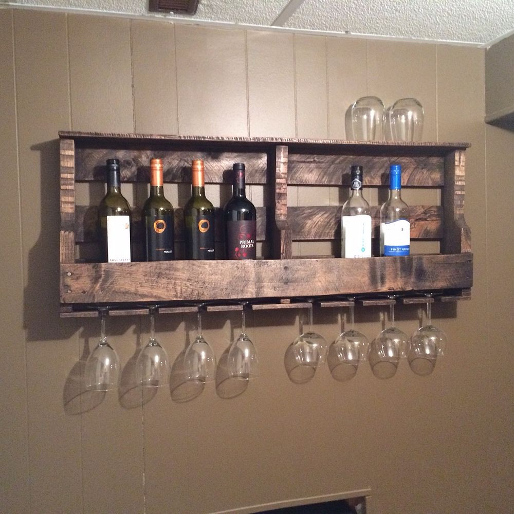Wood Pallet Wine Rack DIY
 how to make a pallet wine rack diy pallet wall decor