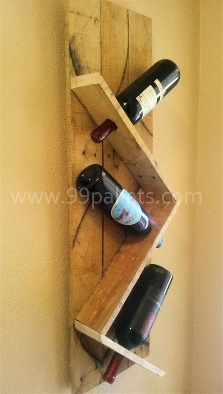 Wood Pallet Wine Rack DIY
 Wooden Pallet Wine Rack Plans