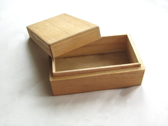 Wooden Box DIY
 Small Wooden Vintage Box DIY Wooden Box by TheBrightonEmporium