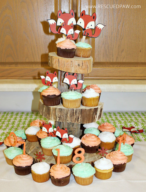 Woodland Themed Baby Shower Cupcakes
 Woodland Themed Baby Shower ⋆ Rescued Paw Designs Crochet