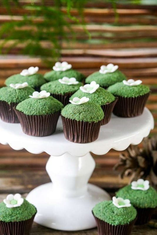Woodland Themed Baby Shower Cupcakes
 Woodlands Dessert Ideas Fox Cookies Bear Cakes and More