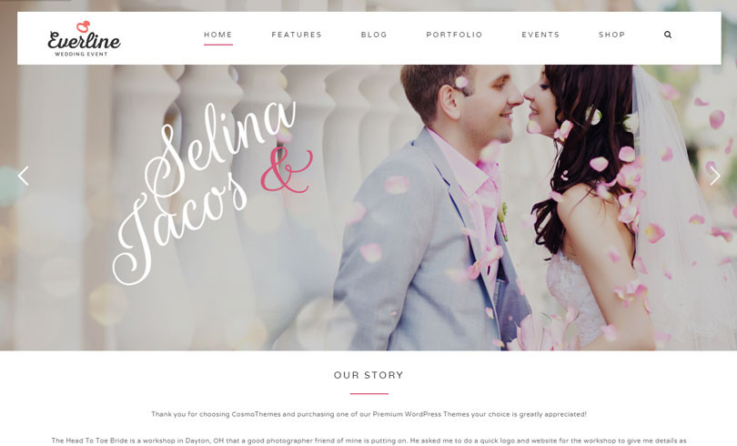 Wordpress Wedding Theme
 10 Best WordPress Wedding Themes 2017 Modern WP Themes