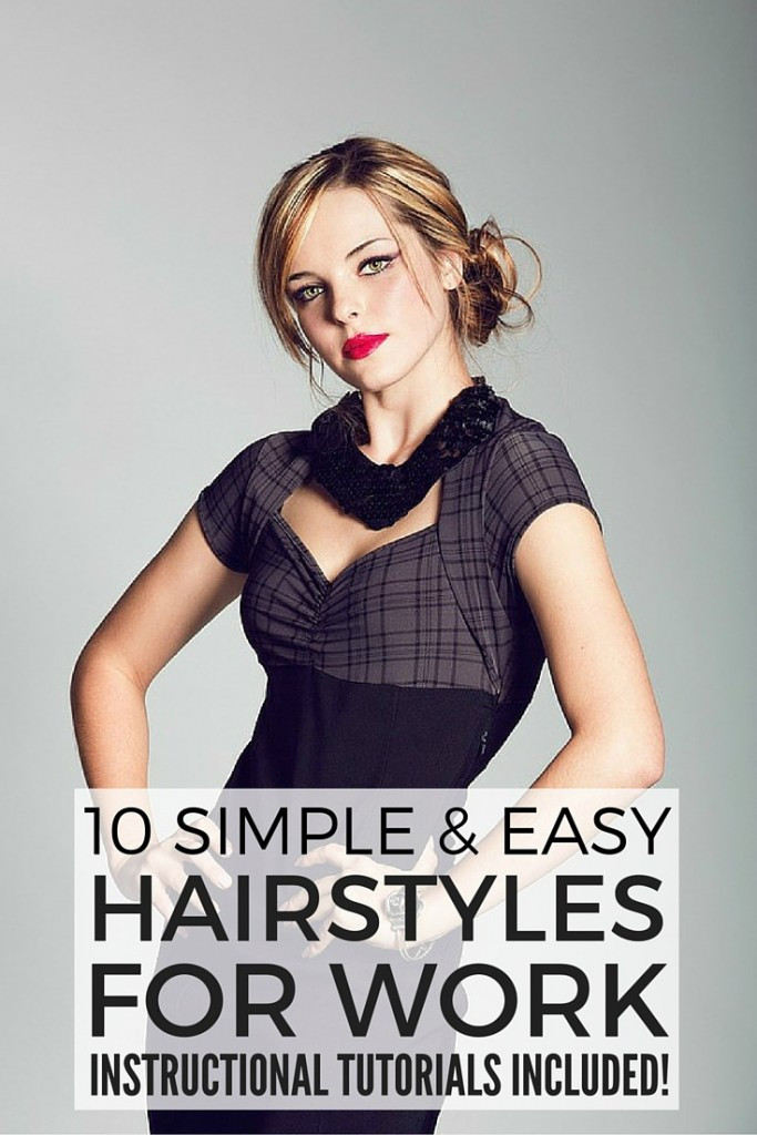 Working Hairstyles For Long Hair
 10 simple and easy hairstyles for work