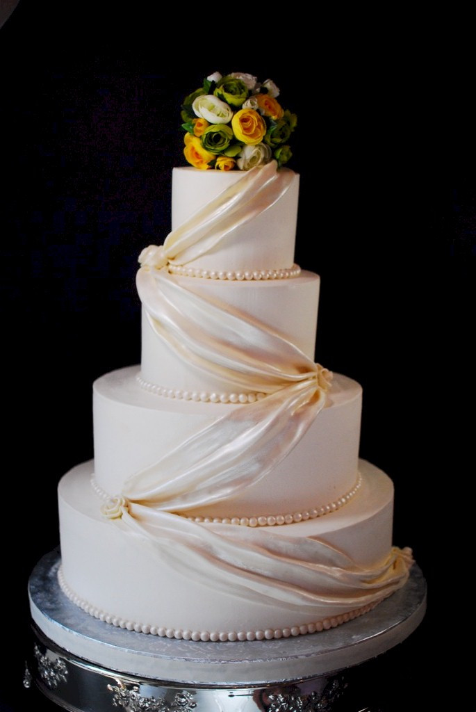 Www.wedding Cakes
 Cup a Dee Cakes Blog Fondant Swag Wedding Cake