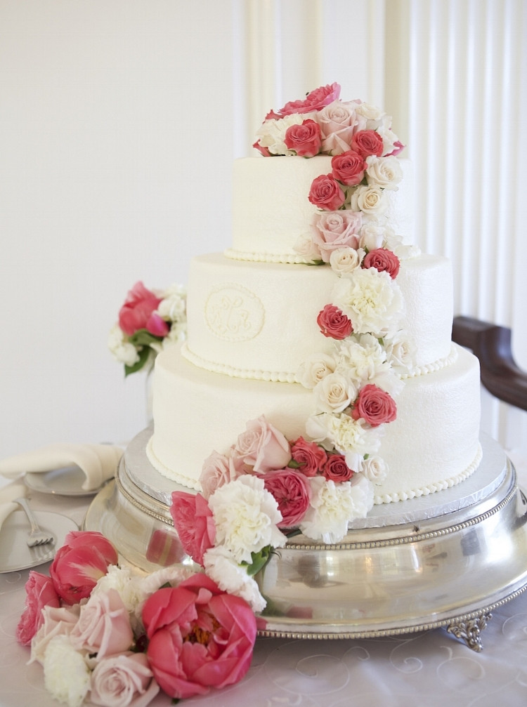 Www.wedding Cakes
 Wedding cakes with fresh flowers simple natural elegant