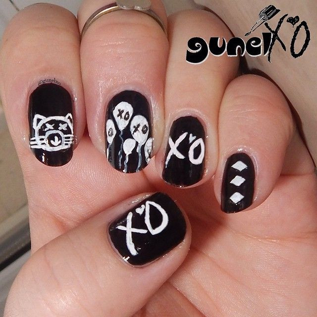 Xo Nail Designs
 X ails The weeknd