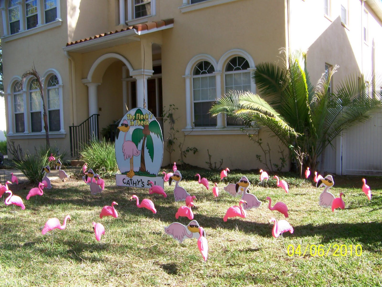 Yard Decorations For Birthdays
 FLOCK N SURPRISE 727 687 8111 LARGO Florida