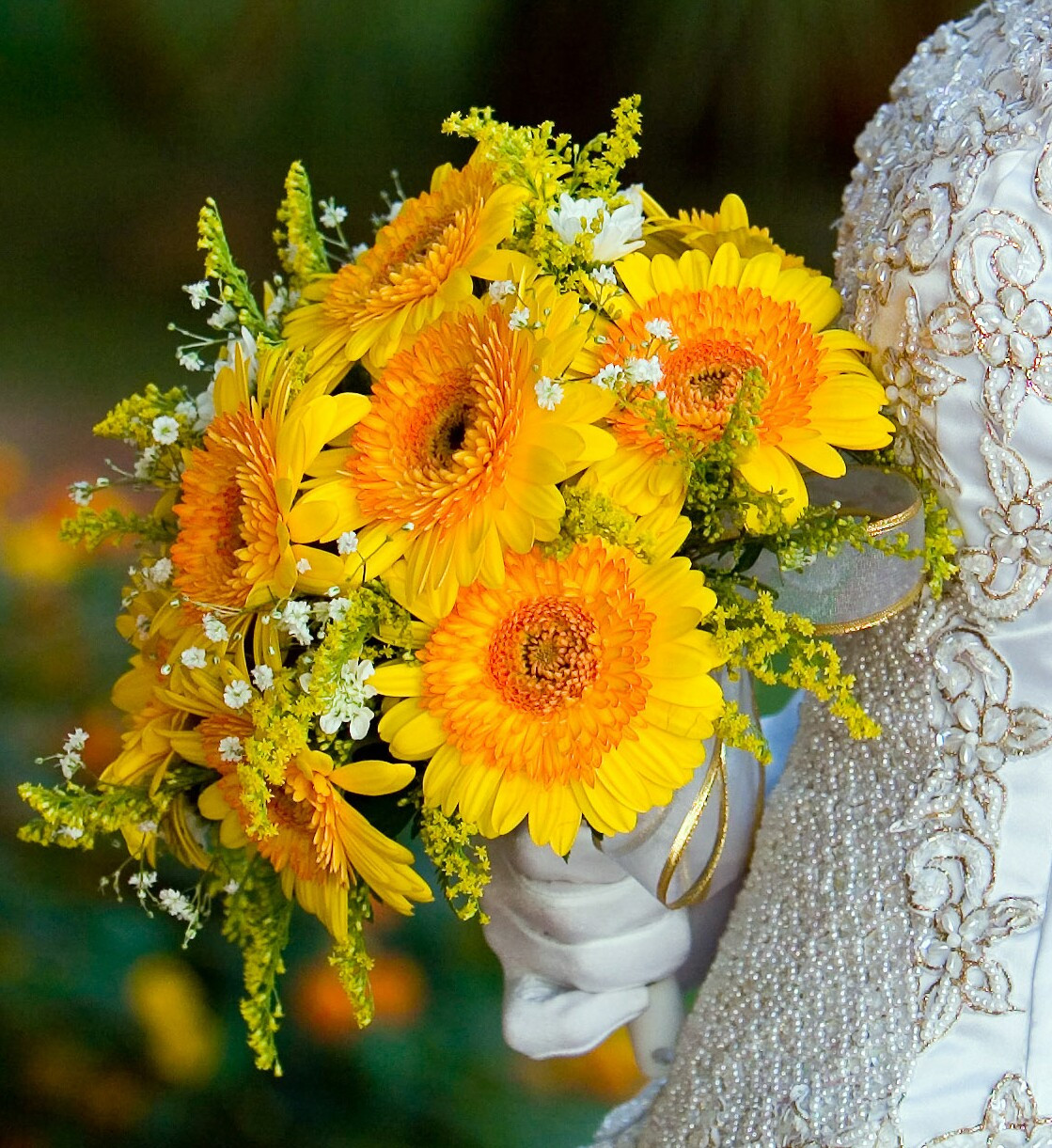 Yellow Flowers For Wedding
 Yellow Wedding Flowers