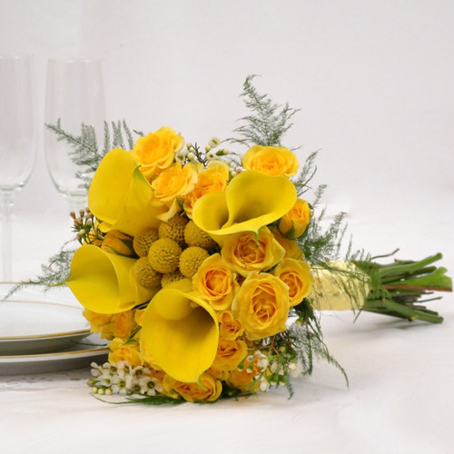 Yellow Flowers For Wedding
 Yellow Wedding Flowers – A New Spring and Summer Solution