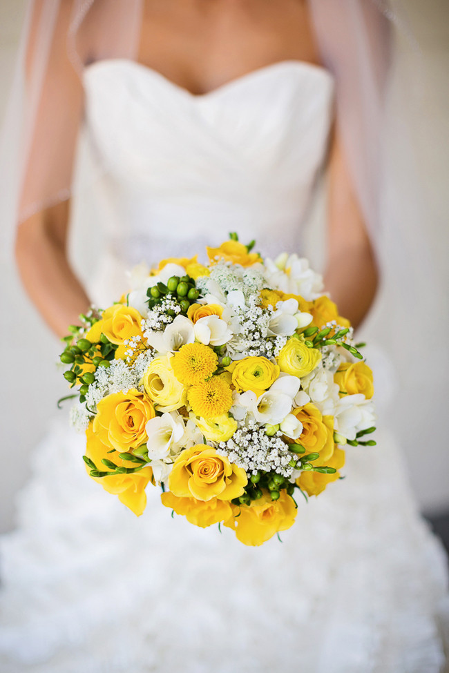 Yellow Flowers For Wedding
 The Best Summer Wedding Bouquets