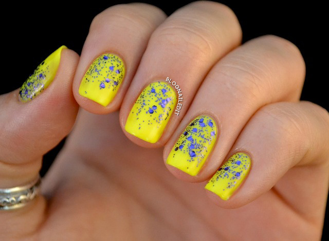 Yellow Glitter Nails
 Beautiful Yellow Manicures That Are Bright Enough for Summer