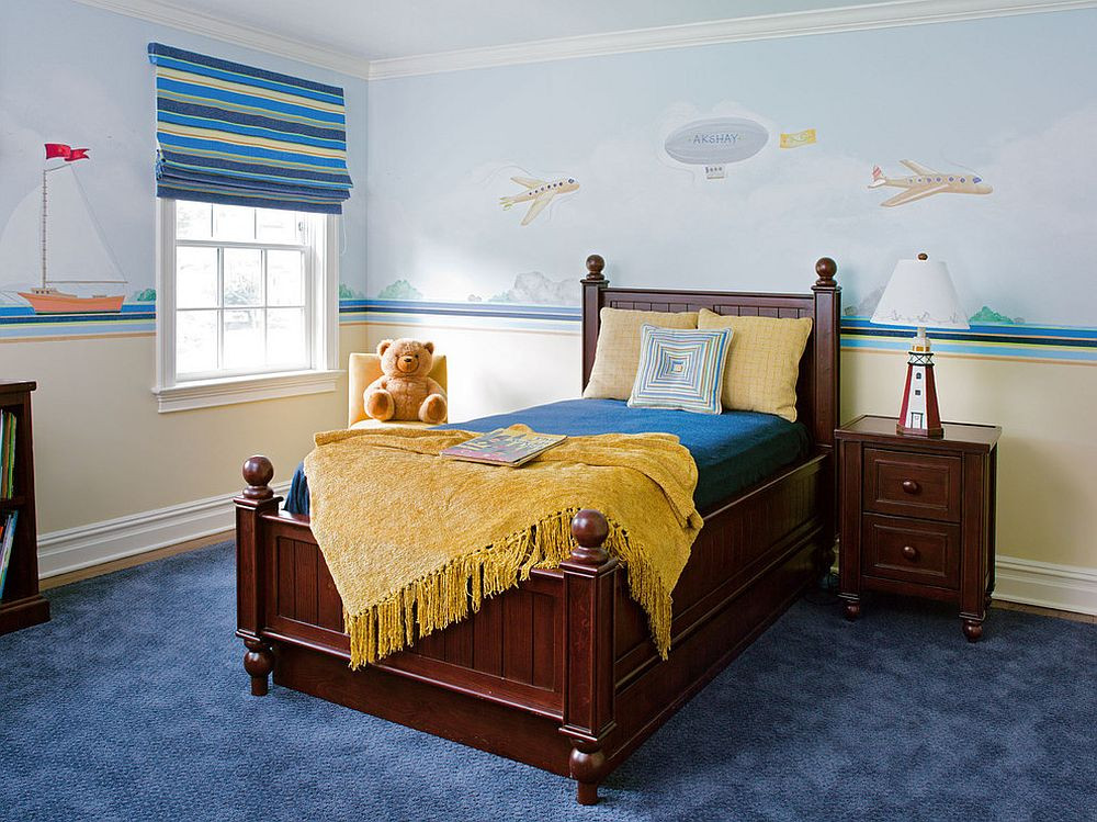 Yellow Kids Room
 Trendy and Timeless 20 Kids’ Rooms in Yellow and Blue