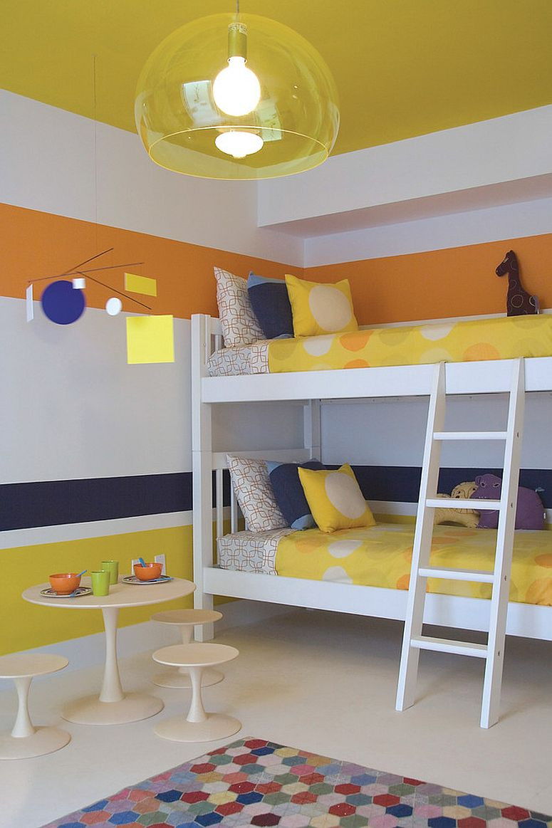 Yellow Kids Room
 Trendy and Timeless 20 Kids’ Rooms in Yellow and Blue