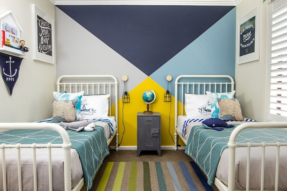 Yellow Kids Room
 Trendy and Timeless 20 Kids’ Rooms in Yellow and Blue