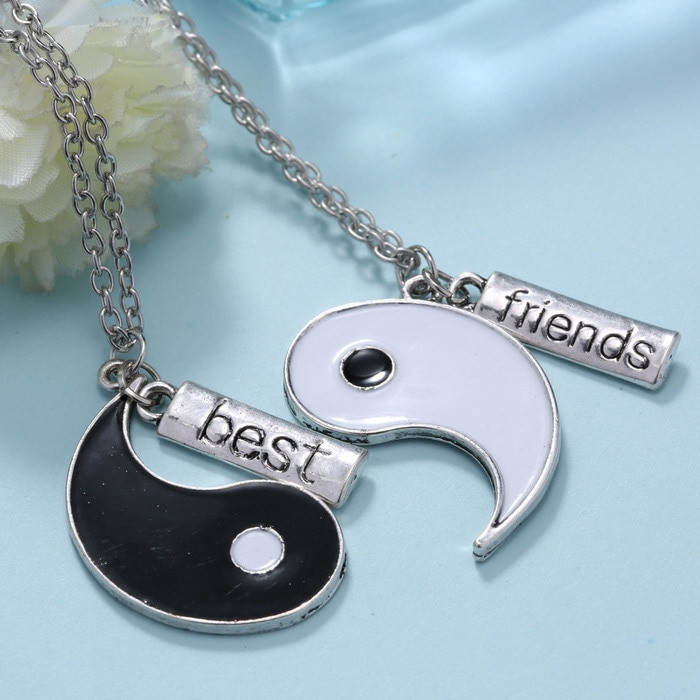 Yin Yang Necklace For Couples
 Couple Jewelry Personalized Yin Yang broken necklaces best