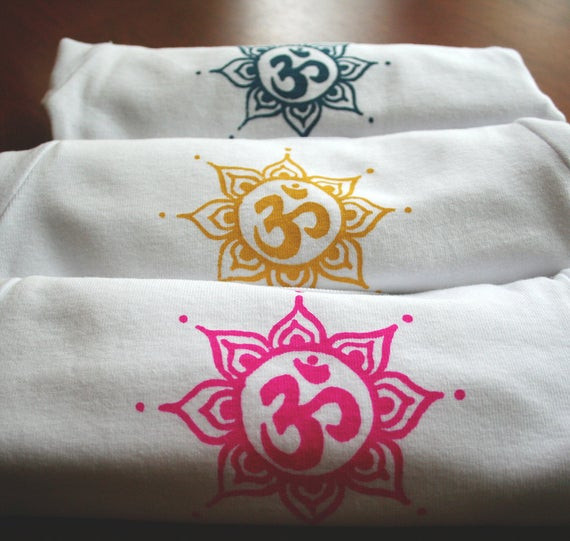 Yoga Baby Gifts
 Items similar to Yoga Happy Baby Om Short Sleeve