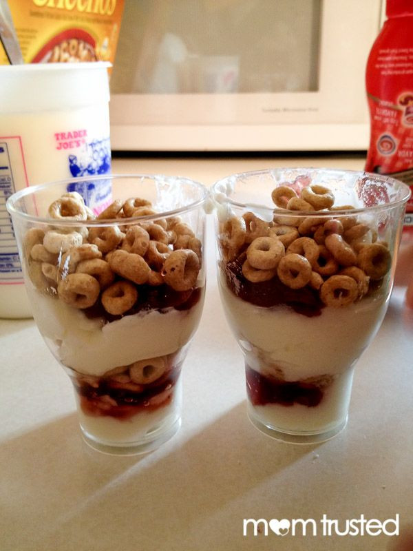 Yogurt Recipes For Baby
 Yogurt Parfaits for Kids They love making them AND eating