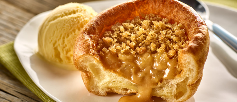 Yorkshire Pudding Dessert
 Yorkshire puddings aren’t just for the Sunday roast – now