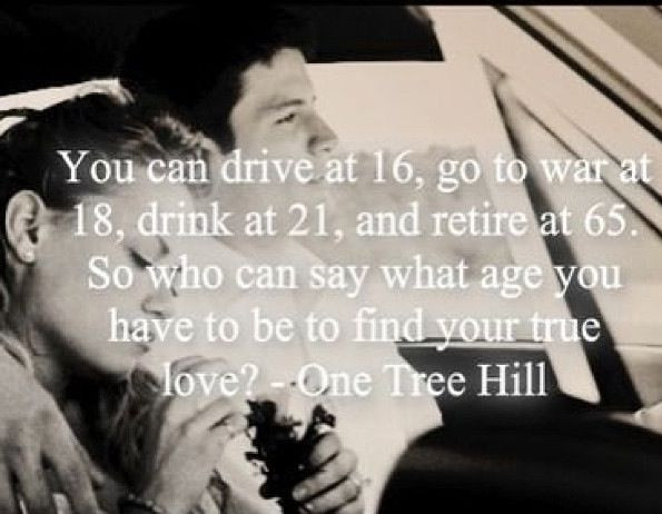 Young Marriage Quotes
 e tree hill possibly my favourite quote When people