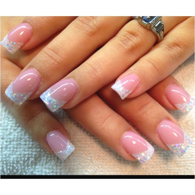 Young Nails Glitter
 V glitter whites By Celeste Young nails