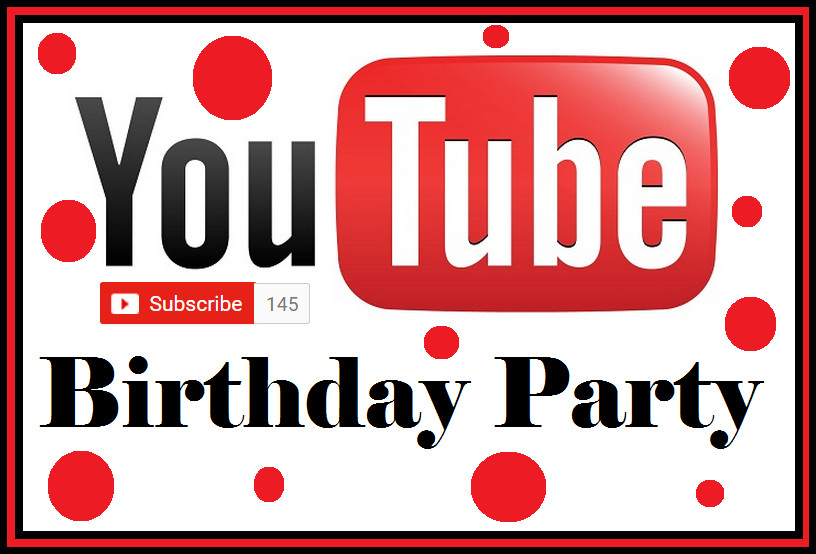Youtube Birthday Party Ideas
 DIY Birthday Blog Youtube Birthday Party Free Food Card