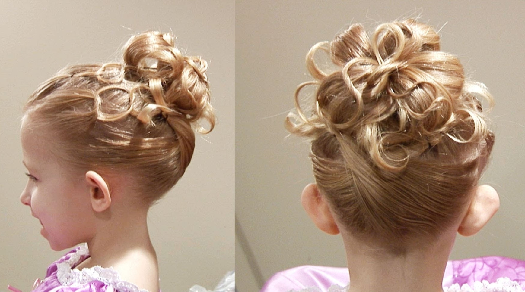 Youtube Updo Hairstyles
 15 Inspirations of Easy Updo Hairstyles For Kids