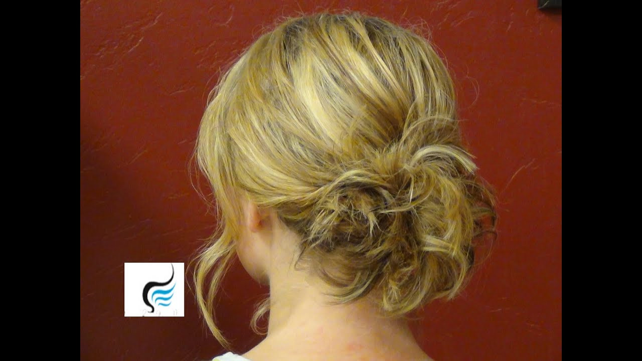 Youtube Updo Hairstyles
 Updo for Shoulder Length Hair Hairstyle