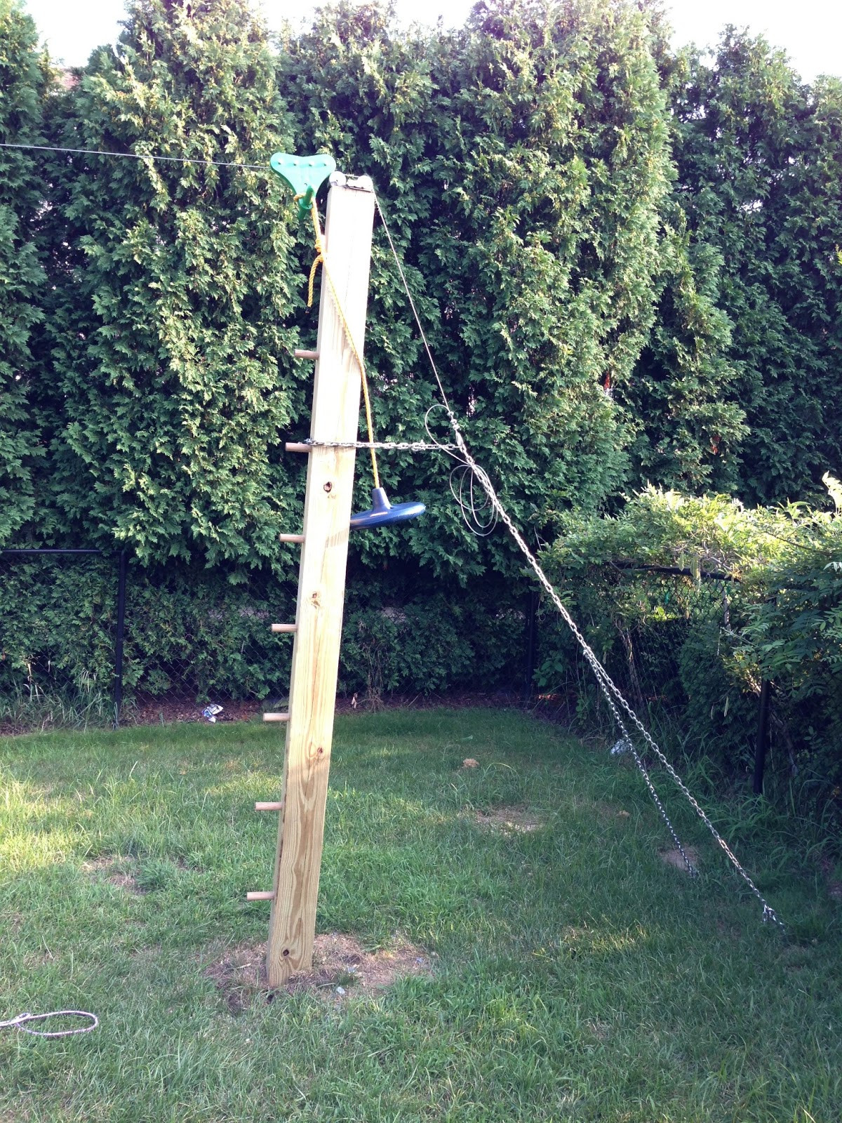 Zipline For Backyard
 Backyard Zip Line